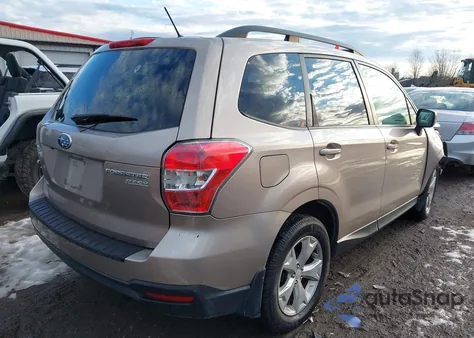 2014 Subaru Forester 2.5I Premium from USA, damaged, VIN JF2SJAEC5EH551372